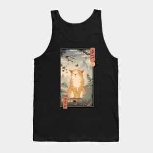 Edo Cat Tank Top